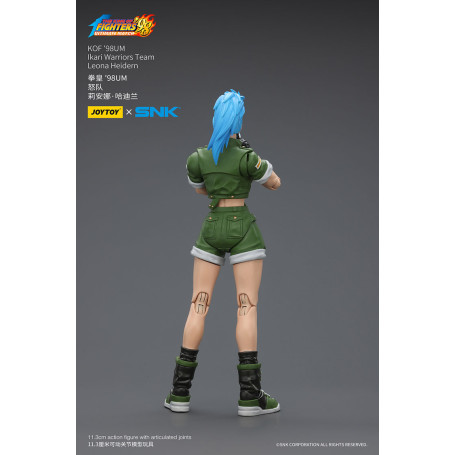 Joytoy X SNK- The King of Fighters 98 UM - Leona Heidern - Equipo Ikari Warriors