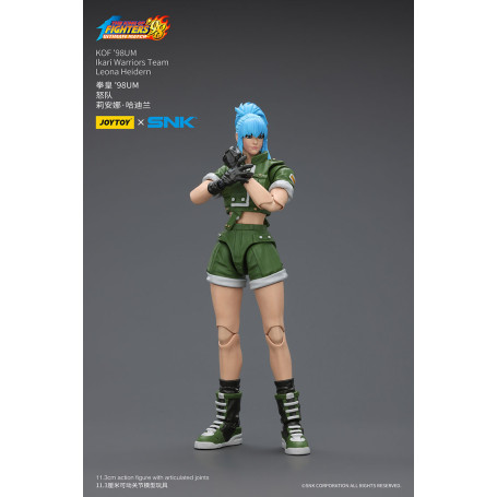 Joytoy X SNK- The King of Fighters 98 UM - Leona Heidern - Equipo Ikari Warriors