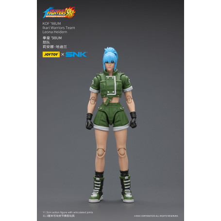 Joytoy X SNK- The King of Fighters 98 UM - Leona Heidern - Equipo Ikari Warriors