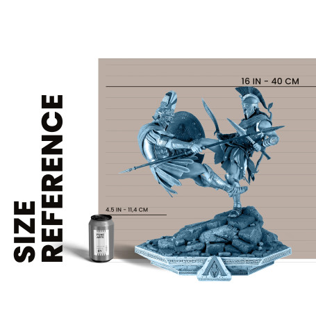 Pure arts - Spartan Kick Alexios Diorama 1/6 - Assassin's Creed Odyssey