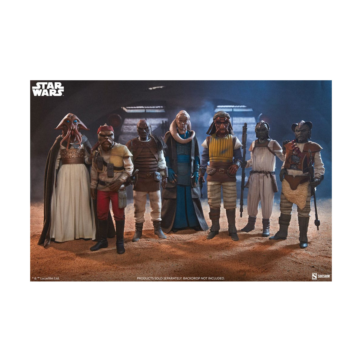 Sideshow Star Wars - Bib Fortuna 1/6 Escoria y Villanía - El Retorno del Jedi
