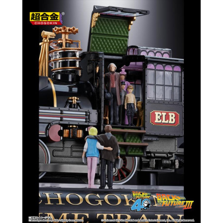 Bandai Tamashii - Tren del Tiempo Chogokin de Regreso al Futuro