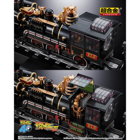 Bandai Tamashii - Tren del Tiempo Chogokin de Regreso al Futuro