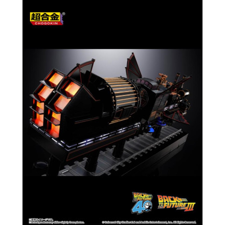 Bandai Tamashii - Tren del Tiempo Chogokin de Regreso al Futuro