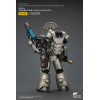 Joytoy - Warhammer - Iron Warriors MKVI Sargento Táctico con Espada de Poder y Pistola de Plasma