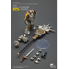 Joytoy - Warhammer - Escuadra de Mando de Guerreros de Hierro Elegidos con Estandarte de Legión