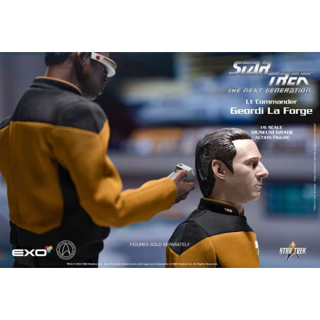 EXO-6 - Star Trek: The Next Generation - Geordi La Forge Versión Estándar Figura a Escala 1:6