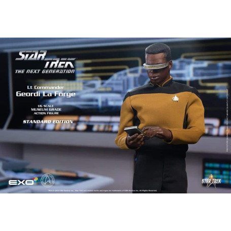 EXO-6 - Star Trek: The Next Generation - Geordi La Forge Versión Estándar Figura a Escala 1:6