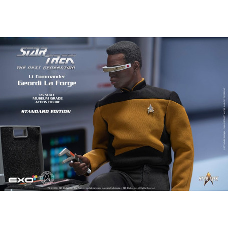 EXO-6 - Star Trek: The Next Generation - Geordi La Forge Versión Estándar Figura a Escala 1:6