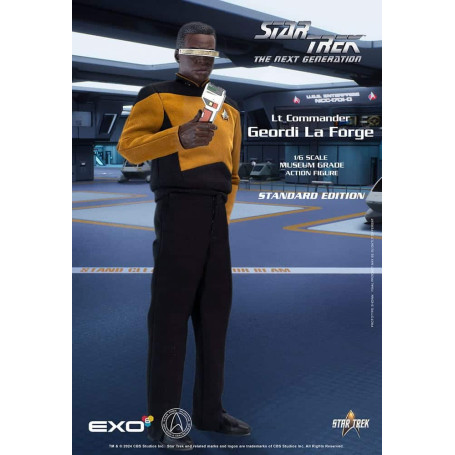 EXO-6 - Star Trek: The Next Generation - Geordi La Forge Versión Estándar Figura a Escala 1:6
