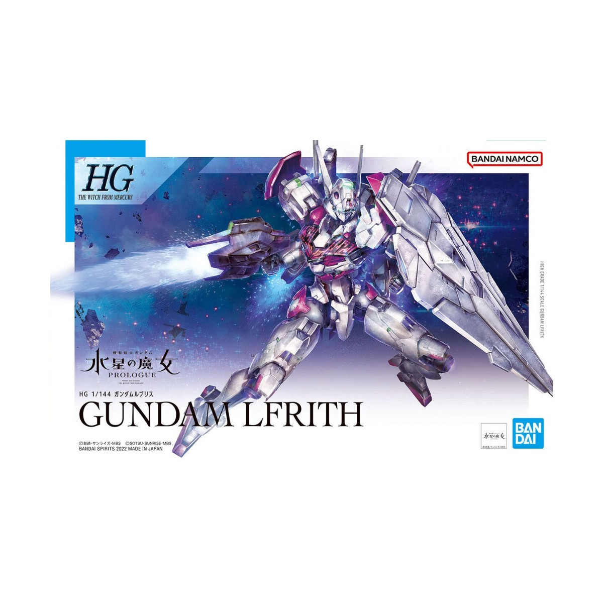 Bandai - Gunpla - Gundam 1/144 HG - XGF-02 GUNDAM LFRITH - Mobile Suit Gundam La Bruja de Mercurio