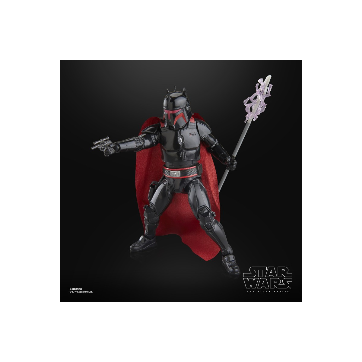 Hasbro Star Wars La Serie Negra - Moff Gideon (Dark Trooper Armor) - El Mandaloriano