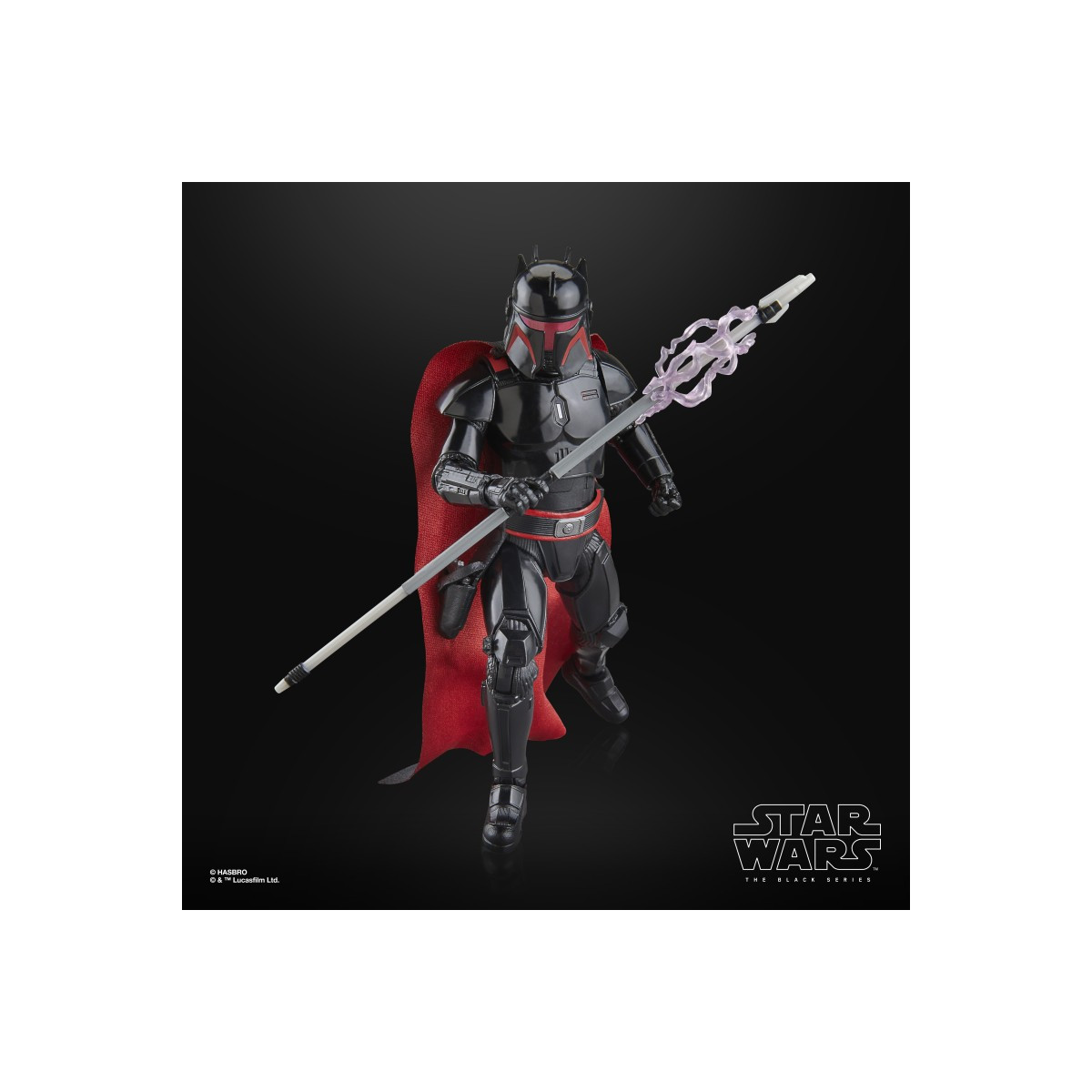 Hasbro Star Wars La Serie Negra - Moff Gideon (Dark Trooper Armor) - El Mandaloriano