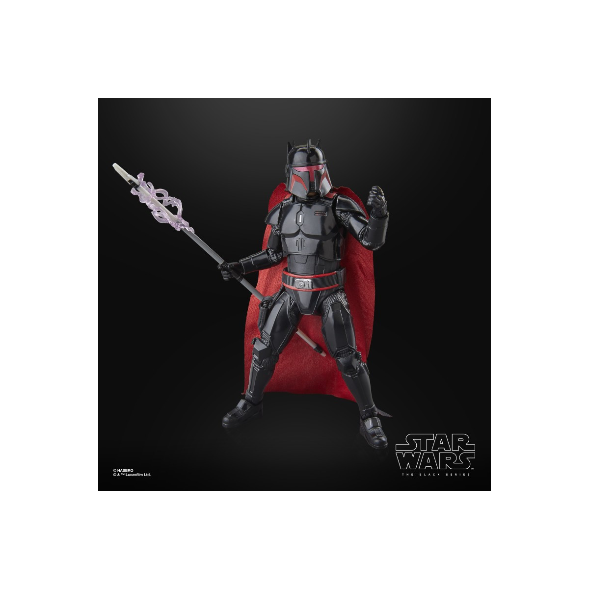 Hasbro Star Wars La Serie Negra - Moff Gideon (Dark Trooper Armor) - El Mandaloriano