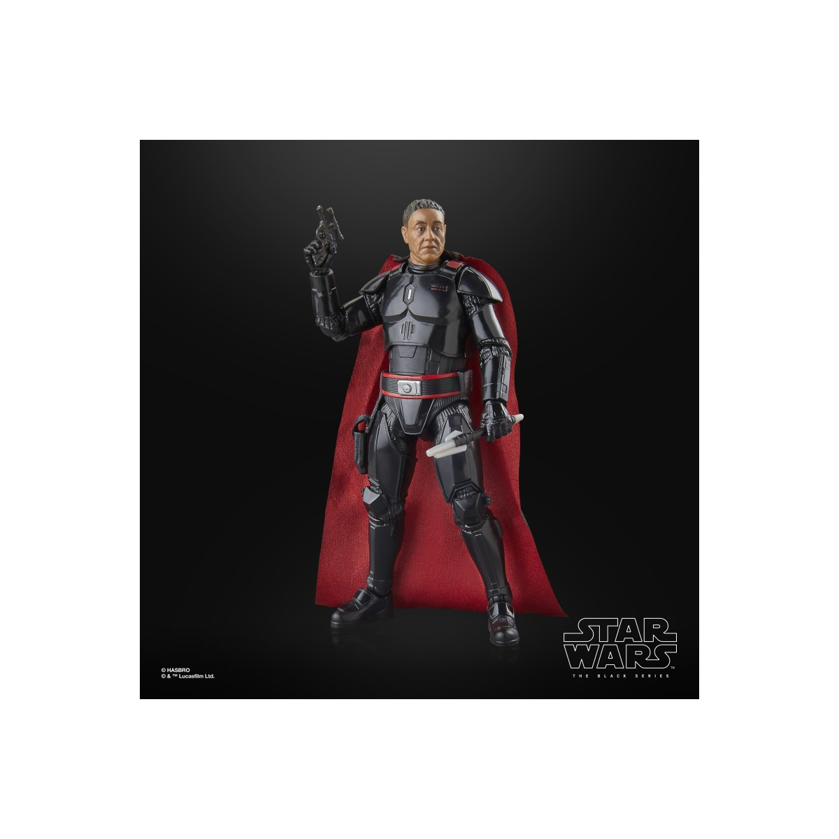 Hasbro Star Wars La Serie Negra - Moff Gideon (Dark Trooper Armor) - El Mandaloriano