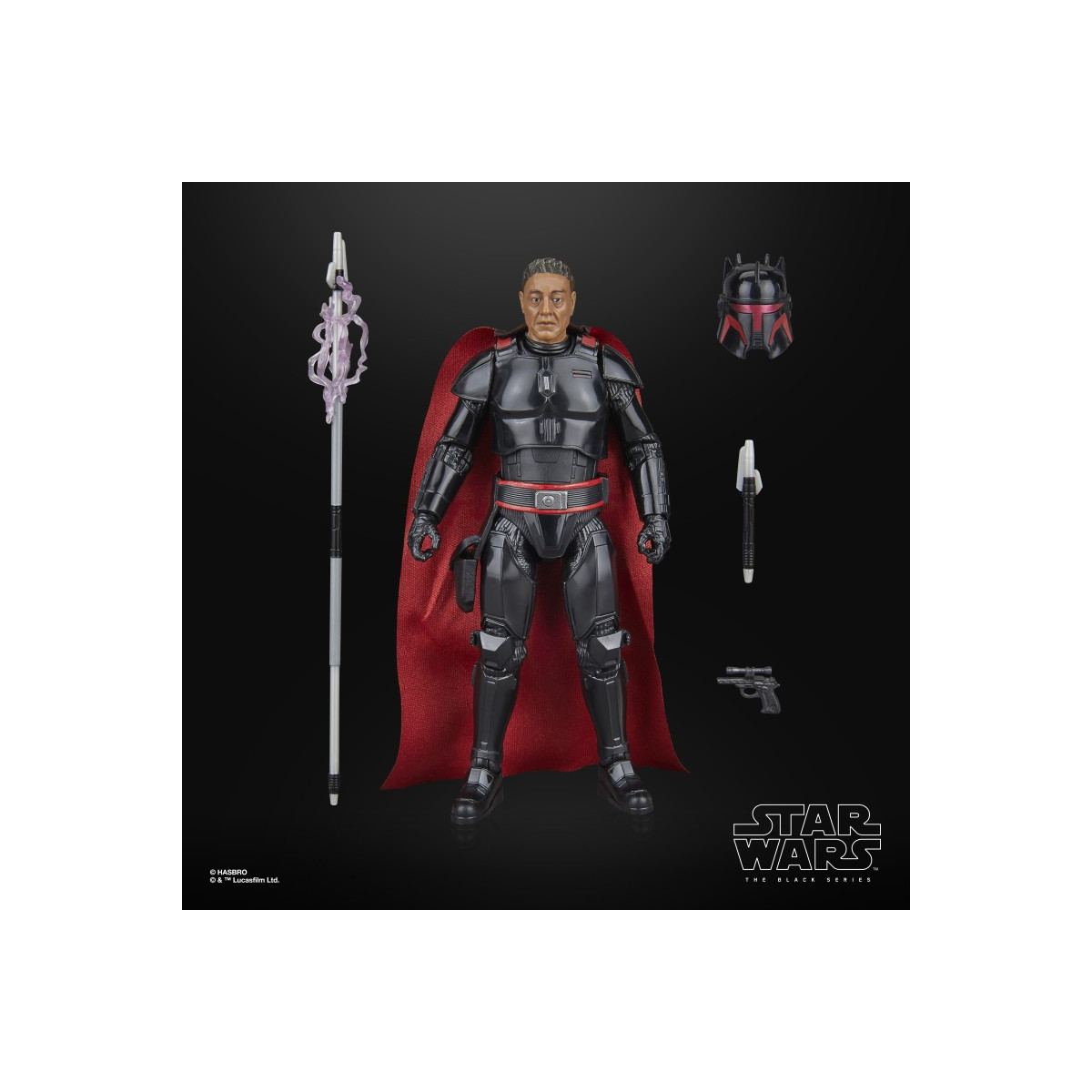 Hasbro Star Wars La Serie Negra - Moff Gideon (Dark Trooper Armor) - El Mandaloriano