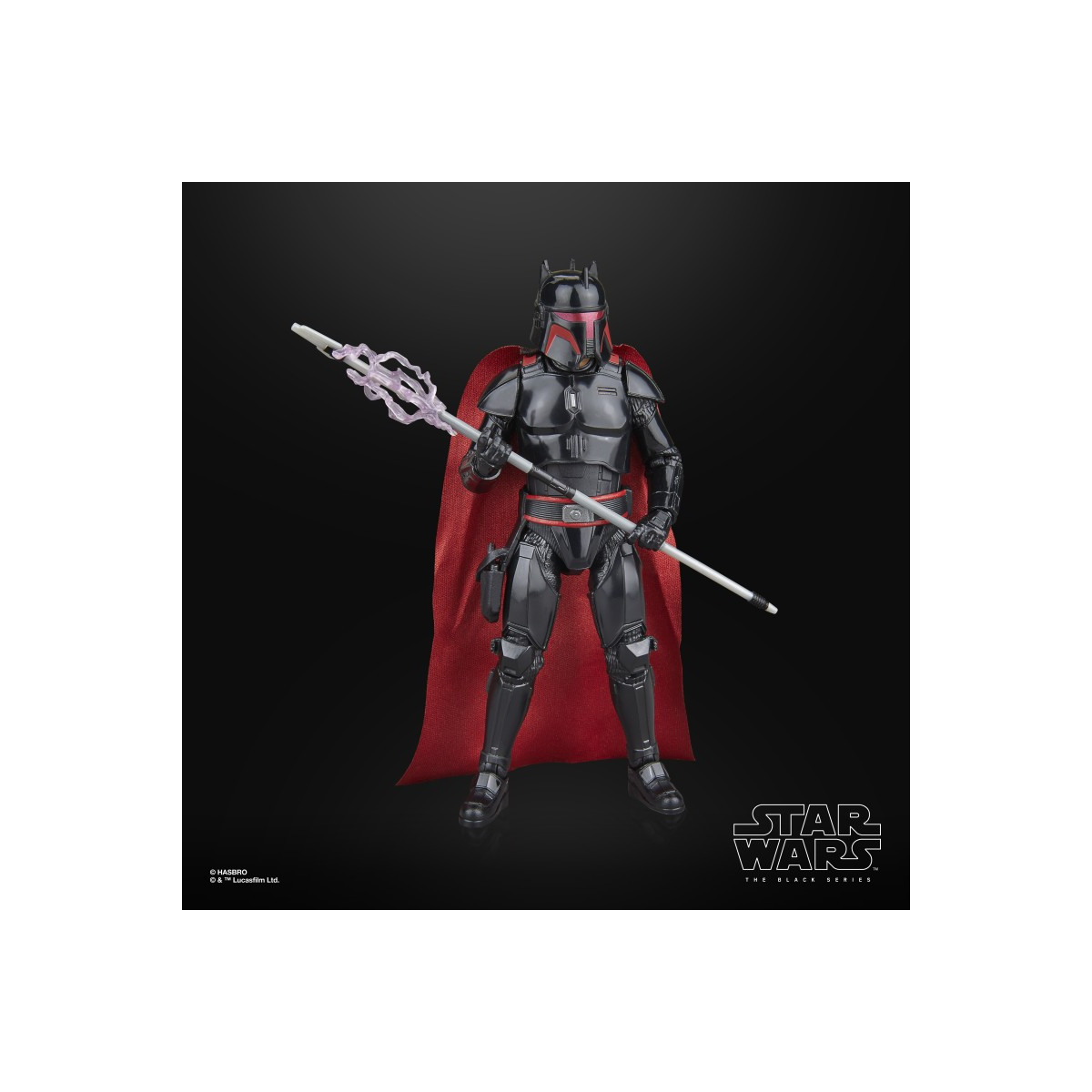 Hasbro Star Wars La Serie Negra - Moff Gideon (Dark Trooper Armor) - El Mandaloriano