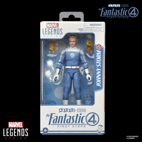 Marvel Legends - Johnny Storm - Los Cuatro Fantásticos Primeros Pasos