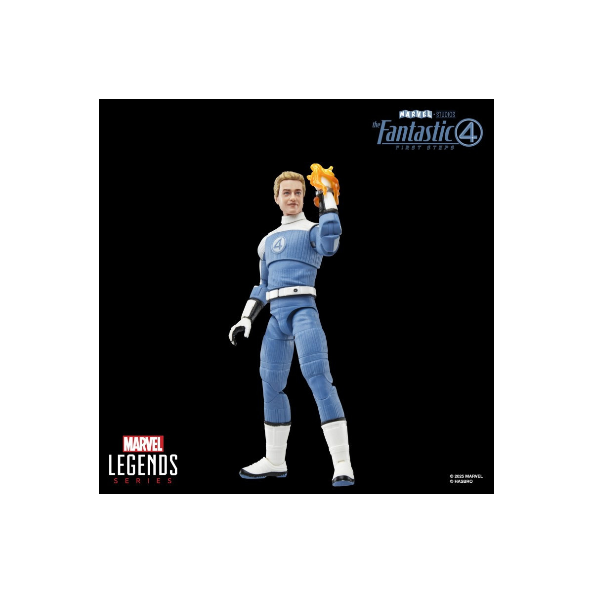 Marvel Legends - Johnny Storm - Los Cuatro Fantásticos Primeros Pasos