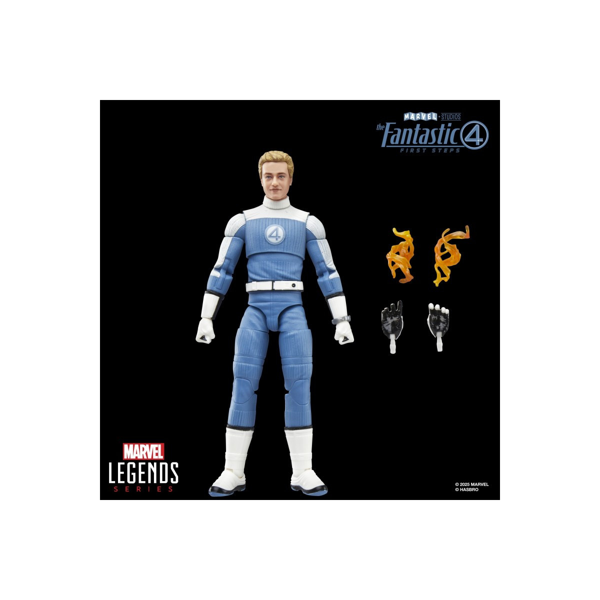 Marvel Legends - Johnny Storm - Los Cuatro Fantásticos Primeros Pasos