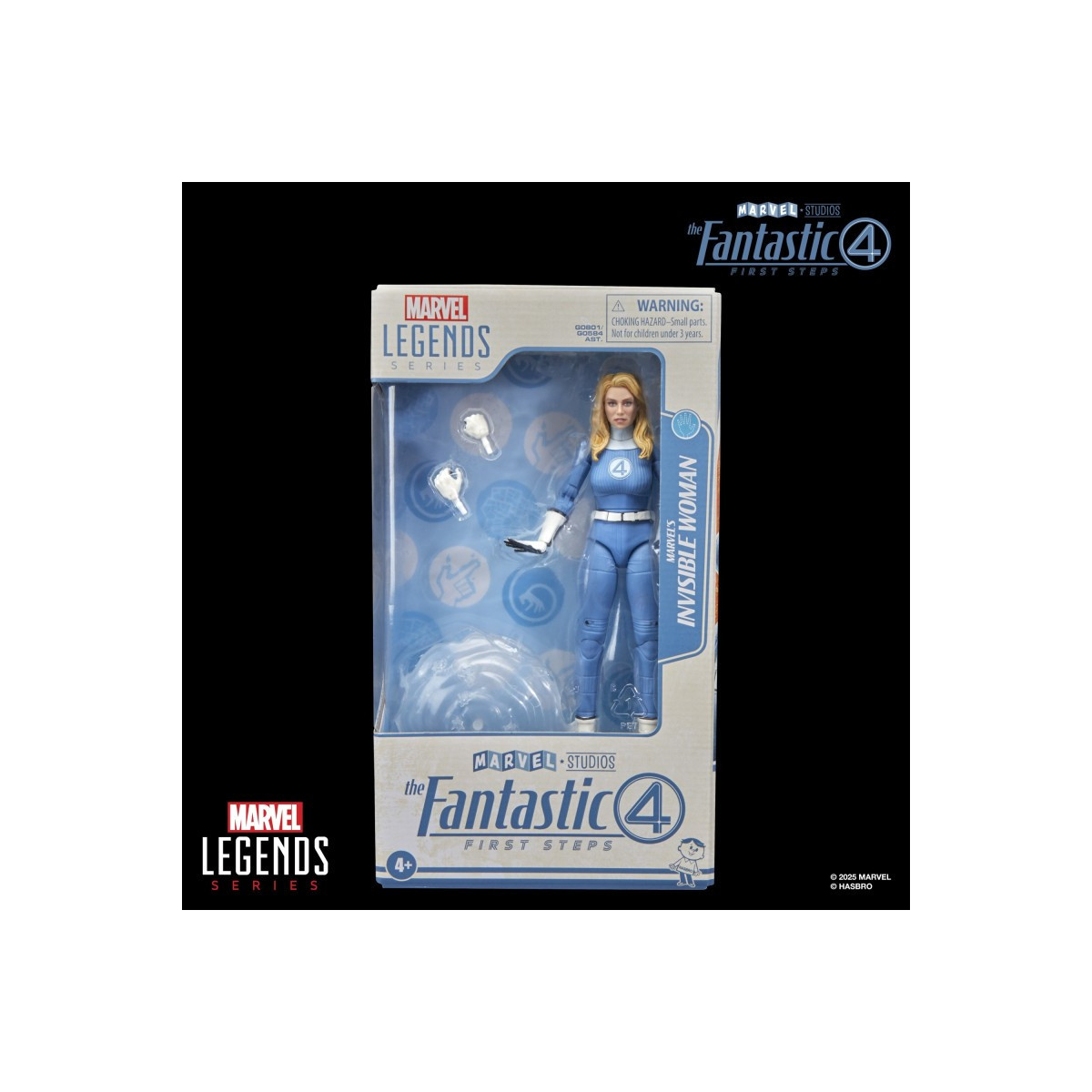 Marvel Legends - La Mujer Invisible - Los Cuatro Fantásticos Primeros Pasos