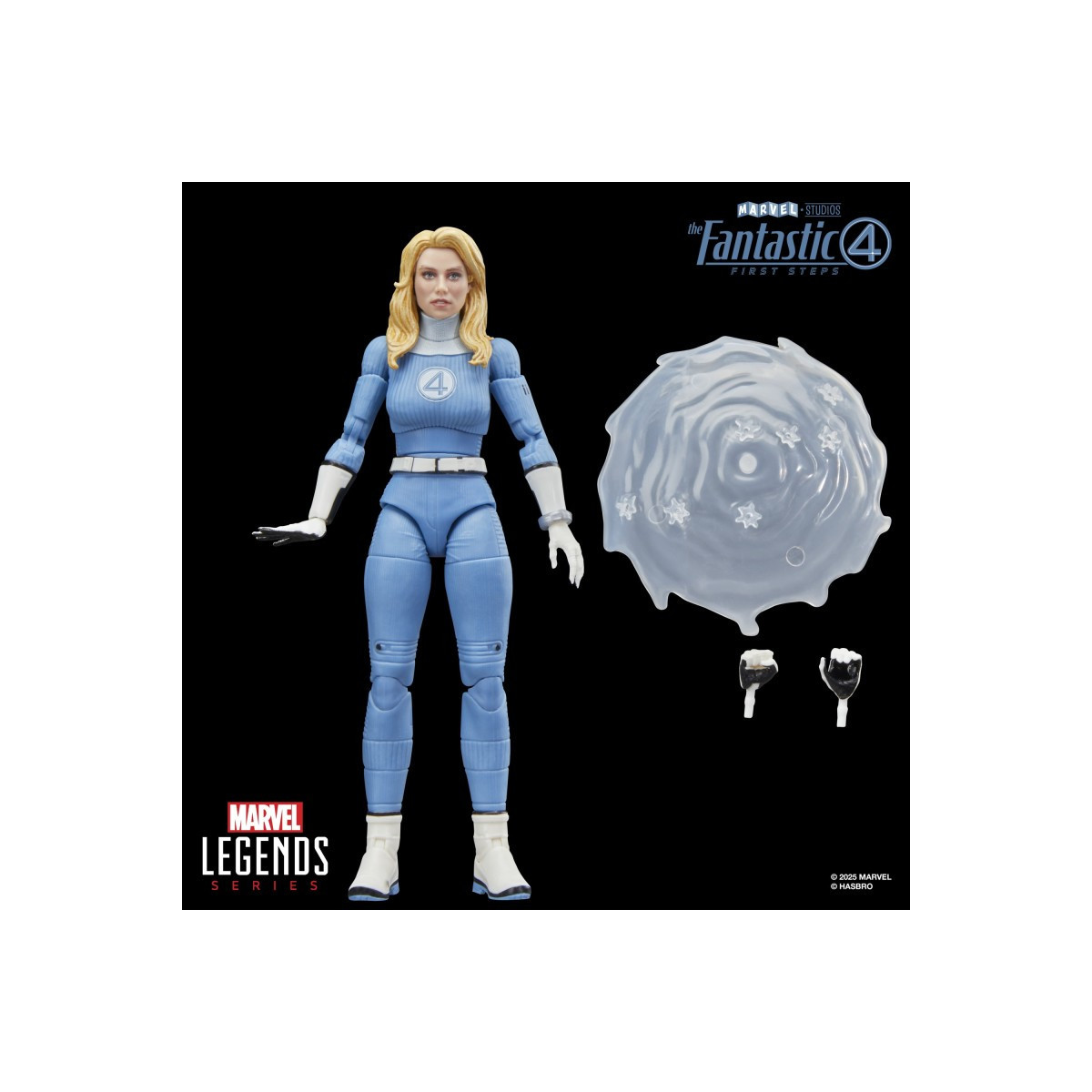 Marvel Legends - La Mujer Invisible - Los Cuatro Fantásticos Primeros Pasos