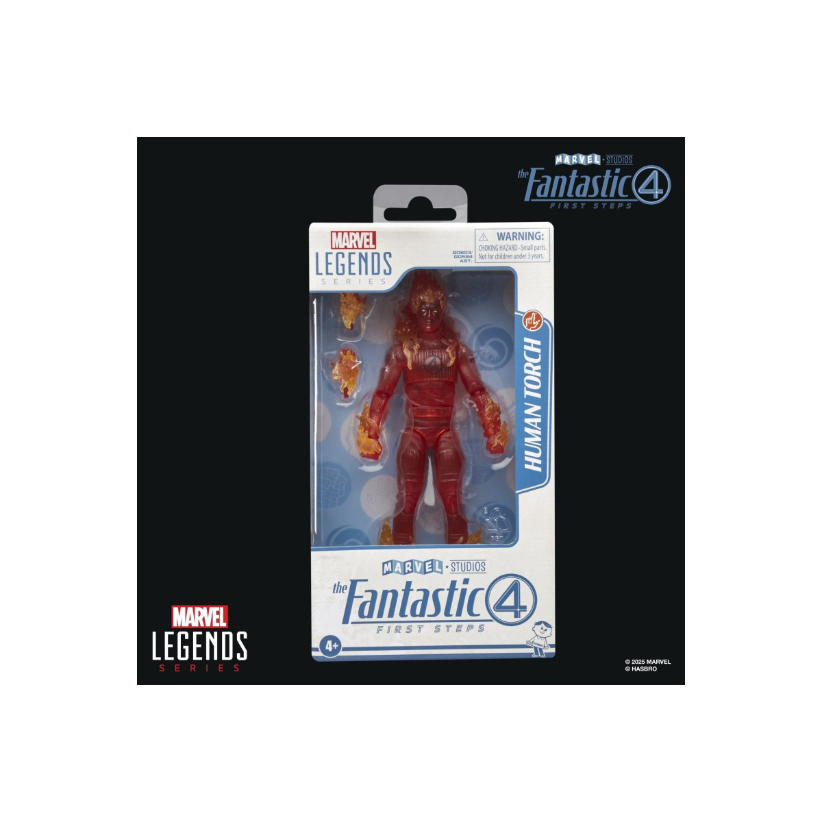 Marvel Legends - Antorcha Humana - Los Cuatro Fantásticos Primeros Pasos