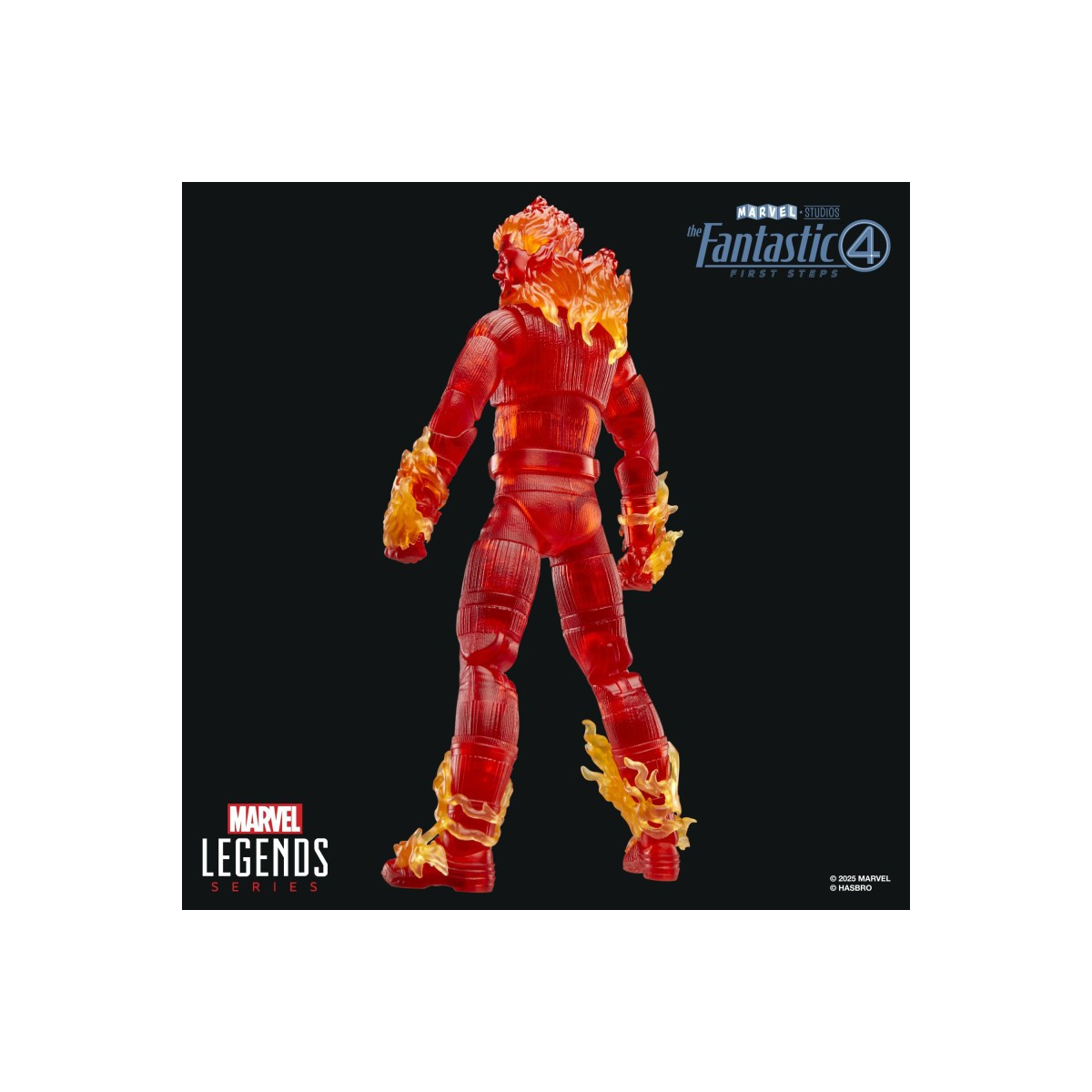 Marvel Legends - Antorcha Humana - Los Cuatro Fantásticos Primeros Pasos