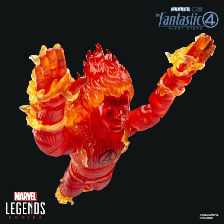 Marvel Legends - Antorcha Humana - Los Cuatro Fantásticos Primeros Pasos