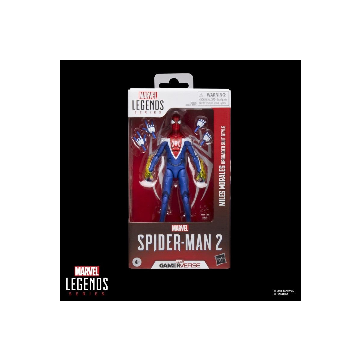 Marvel Legends - Marvel Gamerverse - Traje mejorado de Miles Morales