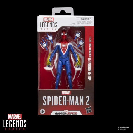 Marvel Legends - Marvel Gamerverse - Traje mejorado de Miles Morales