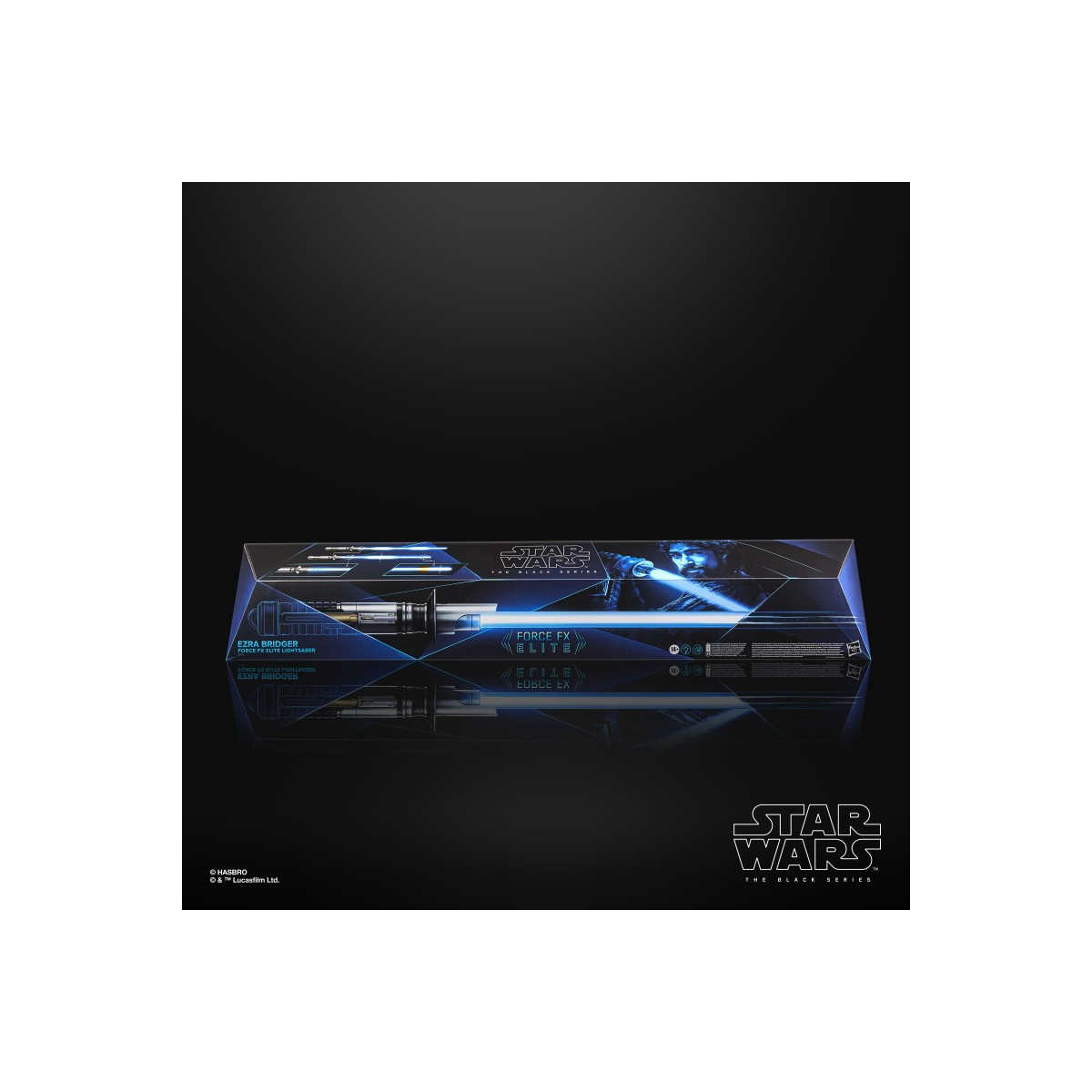 Hasbro - Ezra Bridger Sable láser Force Fx - Negro Serie Réplica Elite