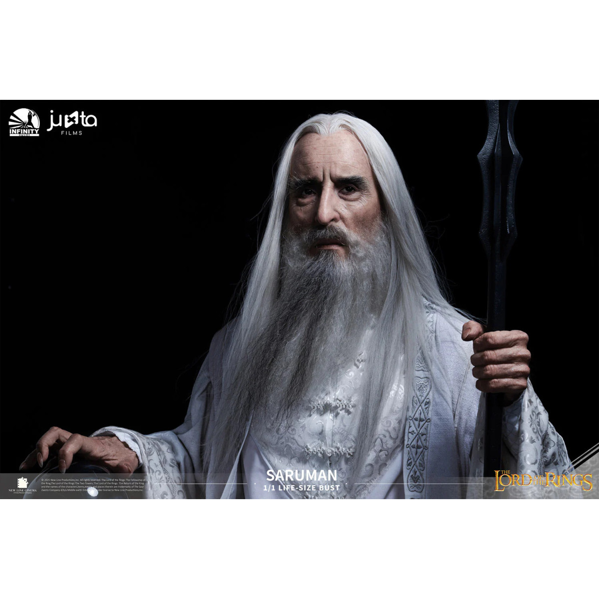 INFINITY STUDIO - SARUMAN - Busto 1/1 El Señor de los Anillos - Saruman