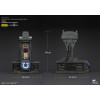 JoyToy - Space Marines II - Ultramarines Casco MkX del Teniente Titus-stand display-11