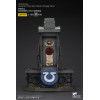 JoyToy - Space Marines II - Ultramarines Casco MkX del Teniente Titus-stand display-11
