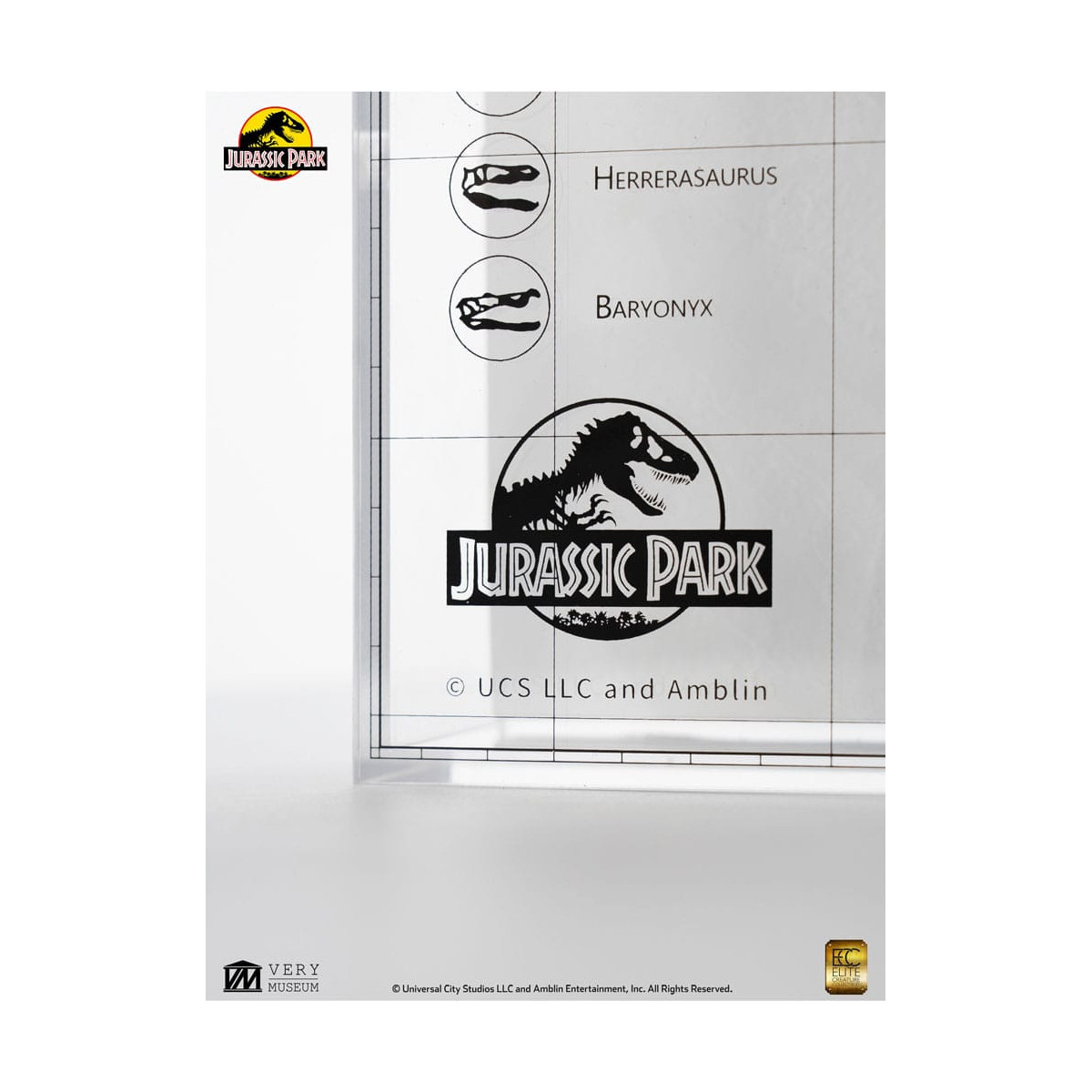 ECC Elite Creature Collectibles - Jurassic Park Mapa topográfico de Isla Nublar