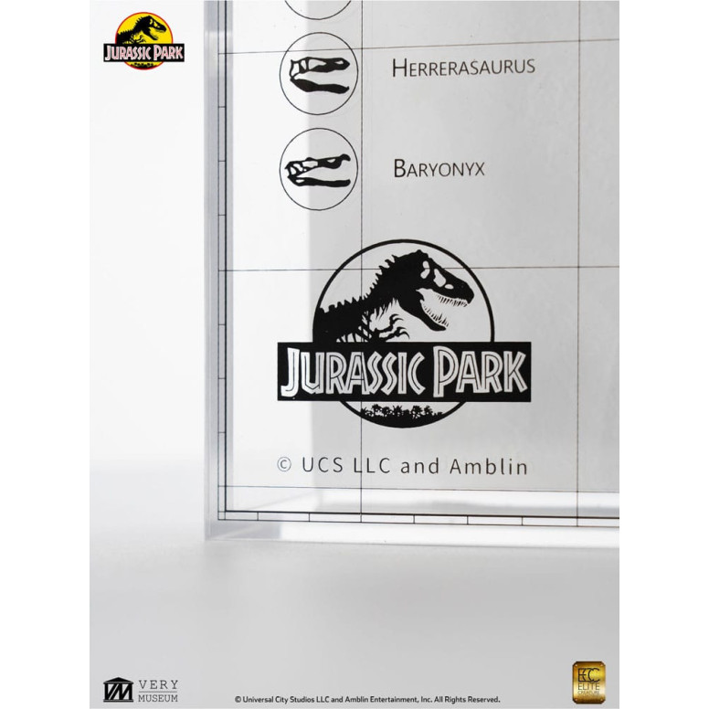 ECC Elite Creature Collectibles - Jurassic Park Mapa topográfico de Isla Nublar