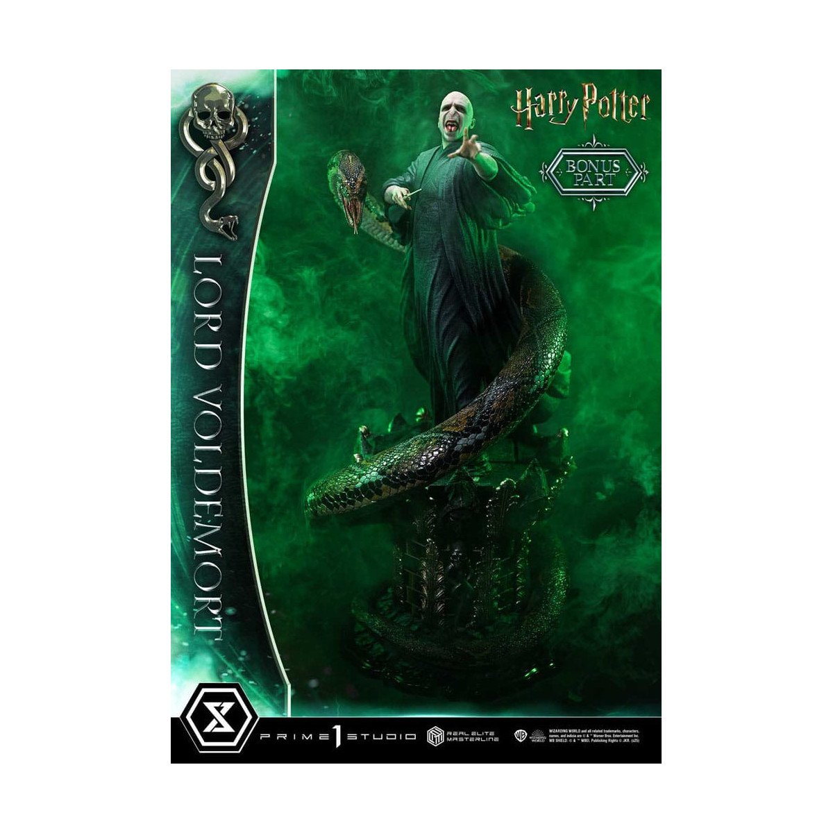 Prime 1 Studio - Harry Potter estatuilla Real Elite Masterline Series 1/4 Lord Voldemort Bonus Version