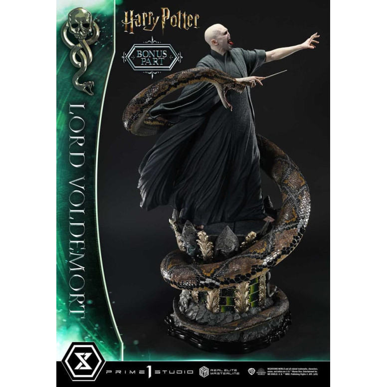Prime 1 Studio - Harry Potter estatuilla Real Elite Masterline Series 1/4 Lord Voldemort Bonus Version