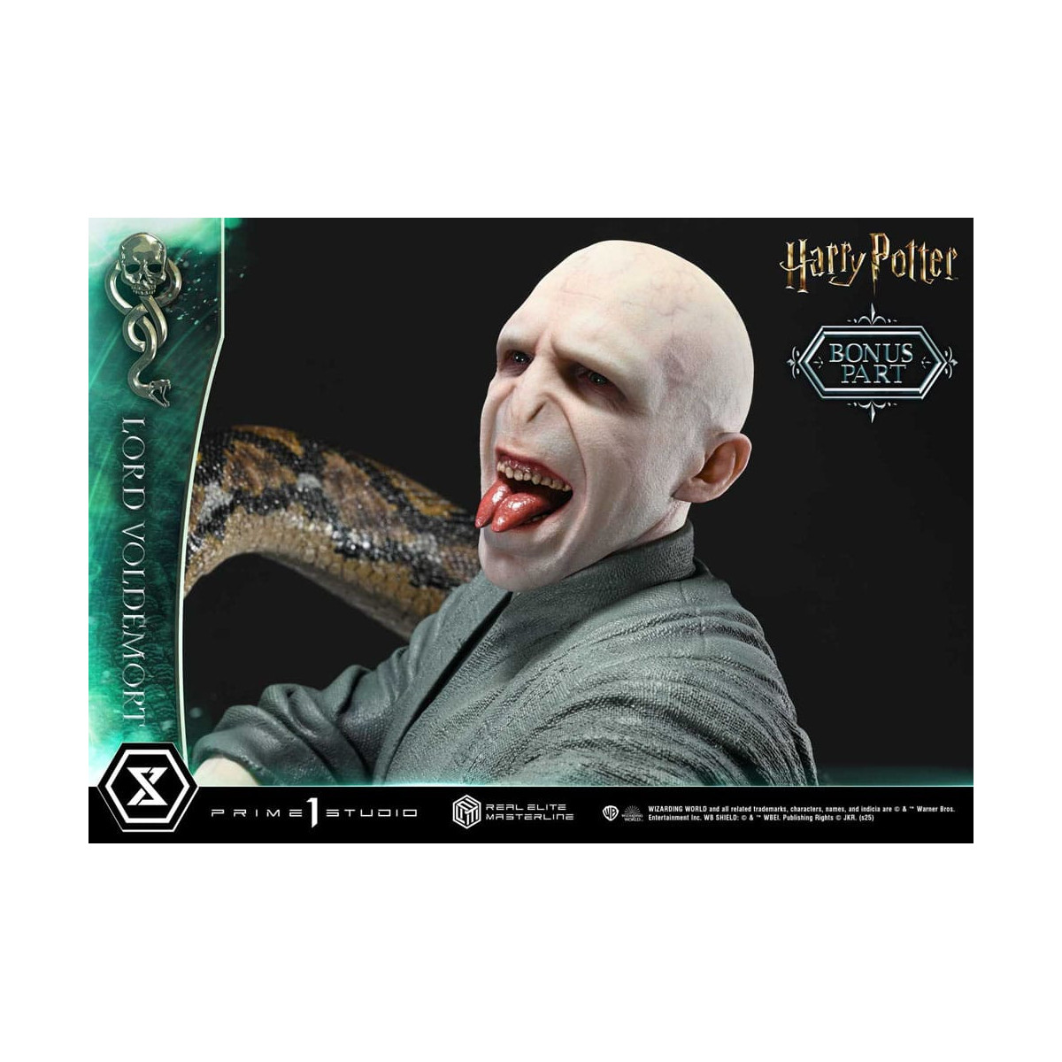 Prime 1 Studio - Harry Potter estatuilla Real Elite Masterline Series 1/4 Lord Voldemort Bonus Version