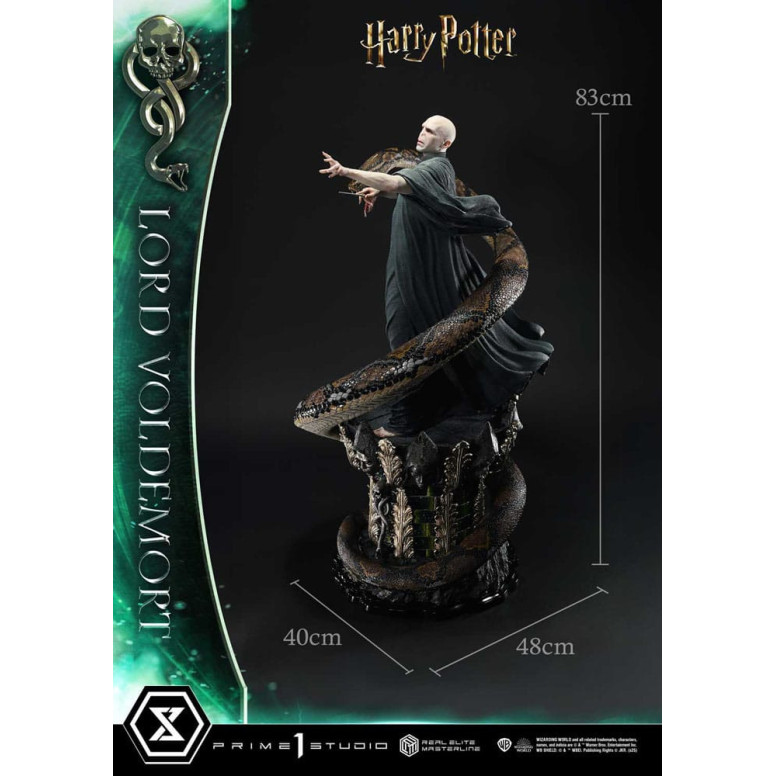 Prime 1 Studio - Harry Potter estatuilla Real Elite Masterline Series 1/4 Lord Voldemort Bonus Version