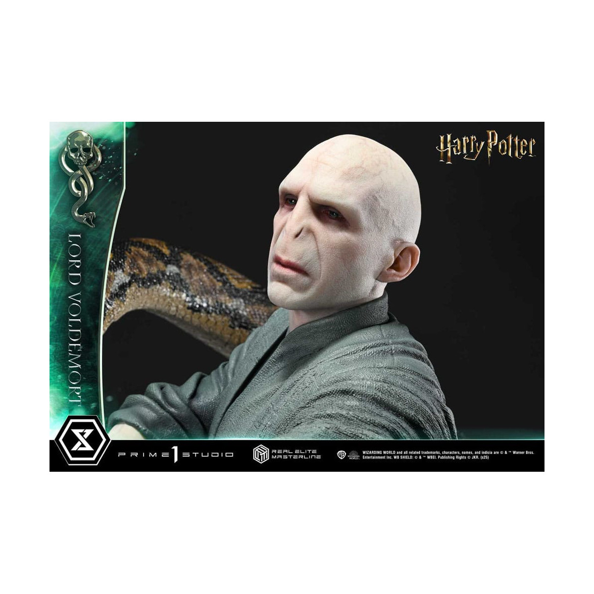 Prime 1 Studio - Harry Potter estatuilla Real Elite Masterline Series 1/4 Lord Voldemort Bonus Version