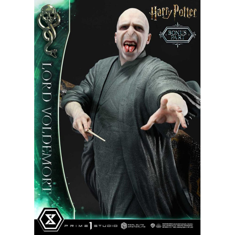 Prime 1 Studio - Harry Potter estatuilla Real Elite Masterline Series 1/4 Lord Voldemort Bonus Version