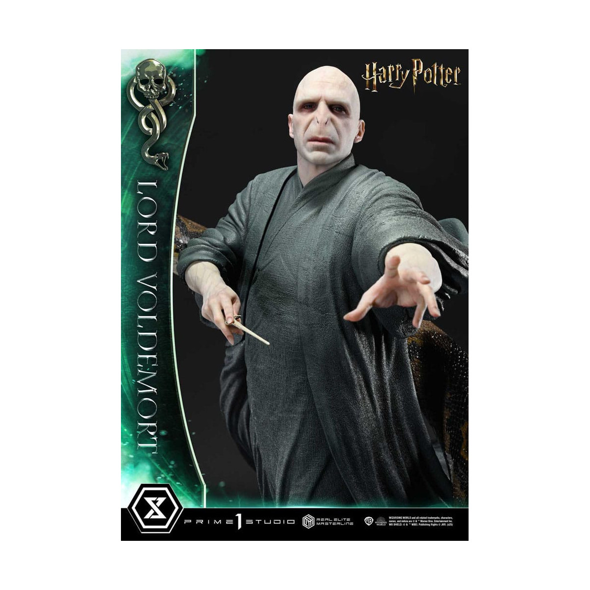 Prime 1 Studio - Harry Potter estatuilla Real Elite Masterline Series 1/4 Lord Voldemort Bonus Version