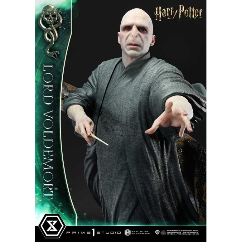 Prime 1 Studio - Harry Potter estatuilla Real Elite Masterline Series 1/4 Lord Voldemort Bonus Version
