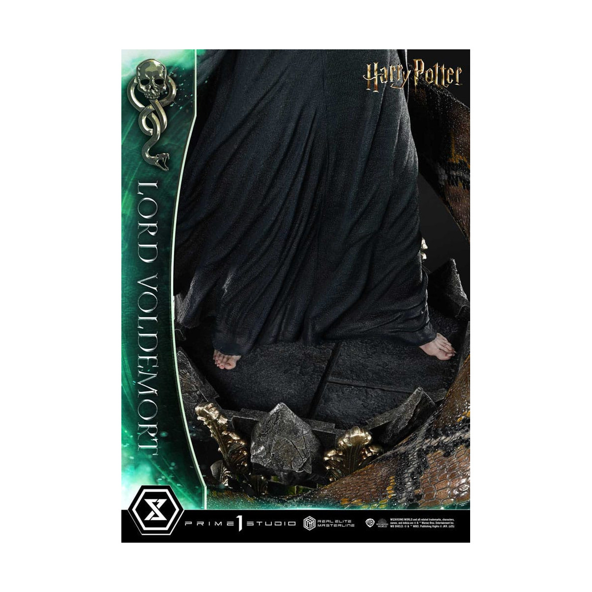 Prime 1 Studio - Harry Potter estatuilla Real Elite Masterline Series 1/4 Lord Voldemort Bonus Version