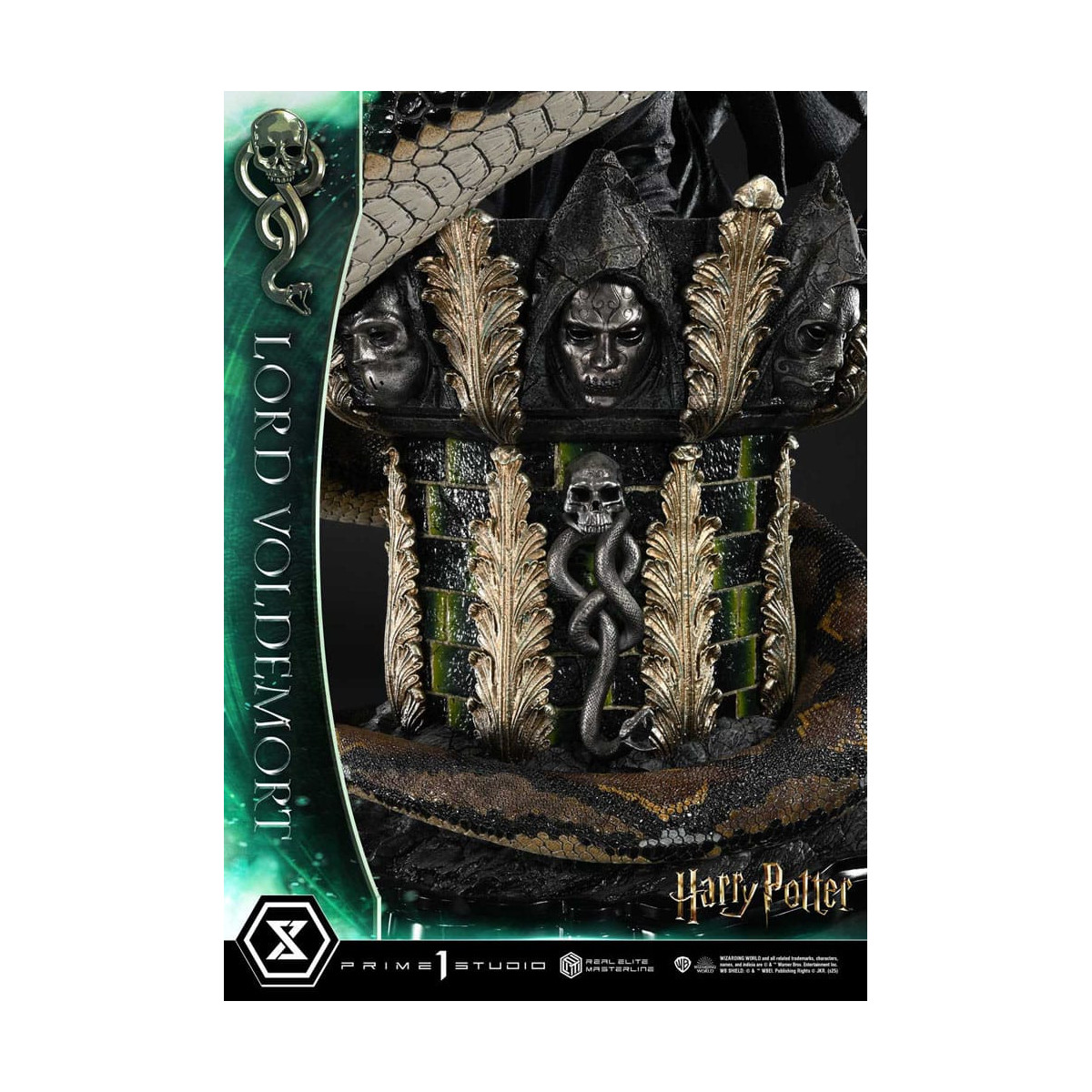Prime 1 Studio - Harry Potter estatuilla Real Elite Masterline Series 1/4 Lord Voldemort Bonus Version