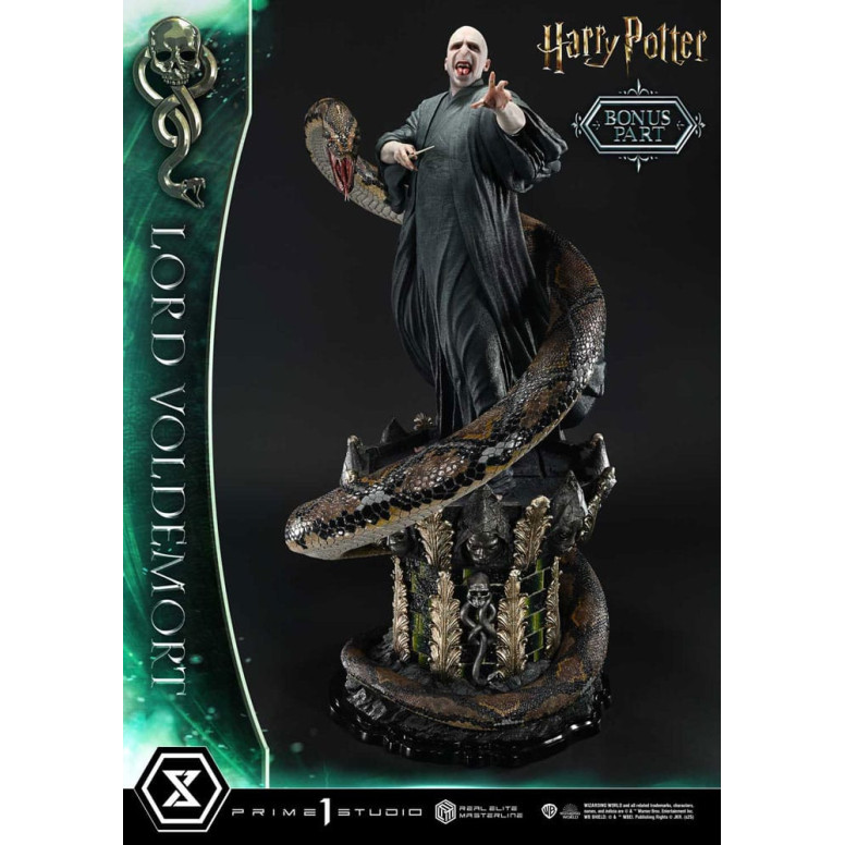 Prime 1 Studio - Harry Potter estatuilla Real Elite Masterline Series 1/4 Lord Voldemort Bonus Version