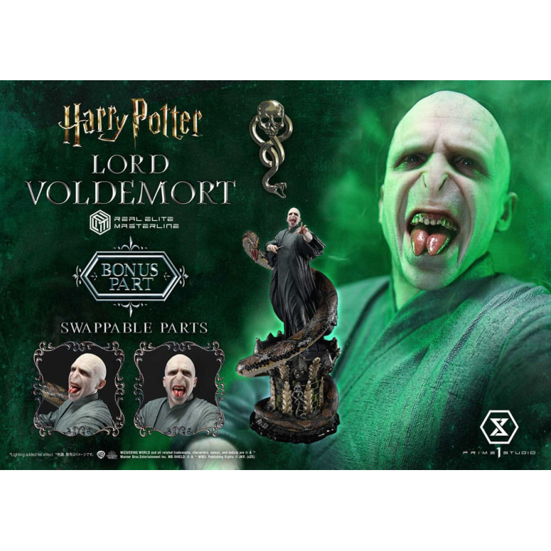 Prime 1 Studio - Harry Potter estatuilla Real Elite Masterline Series 1/4 Lord Voldemort Bonus Version