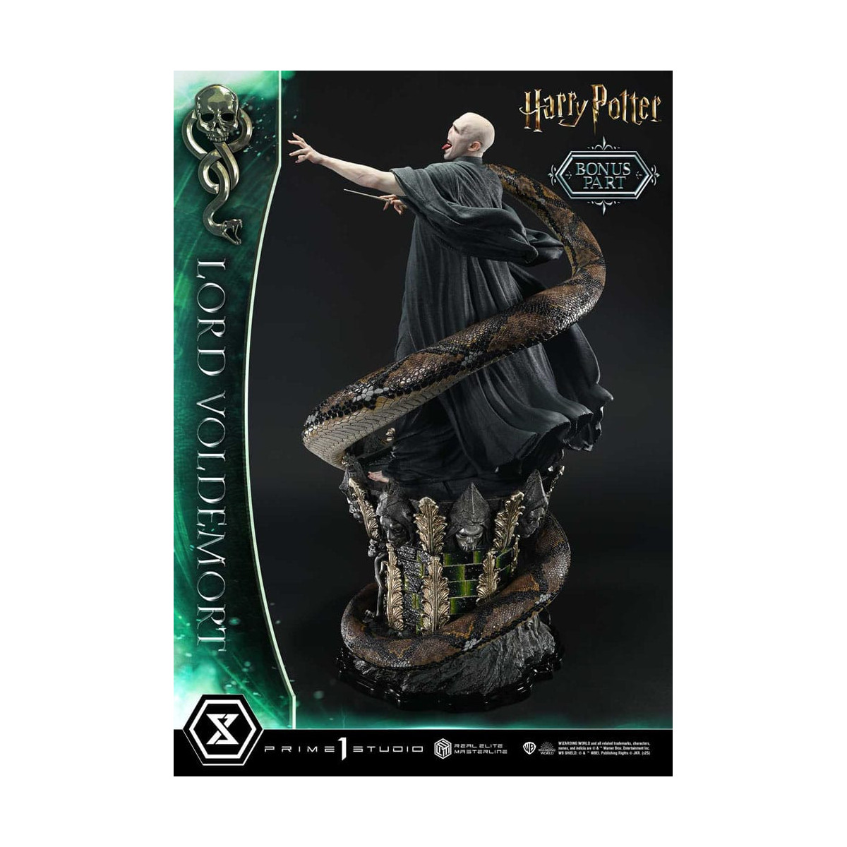 Prime 1 Studio - Harry Potter estatuilla Real Elite Masterline Series 1/4 Lord Voldemort Bonus Version